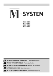 M-system MKK-772 IX Manual De Utilización