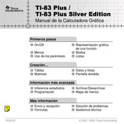 Texas Instruments TI-83 Manual De Instrucciones