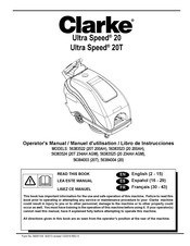 Clarke Ultra Speed 20T Serie Libro De Instrucciones