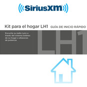 SiriusXM LH1 Guia De Inicio Rapido