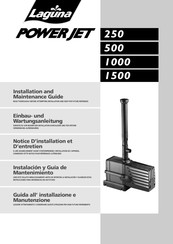 Laguna POWER JET 5000 Instalación Y Guía De Mantenimiento