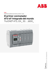 ABB OX 30 1600 Serie Manual De Instrucciones