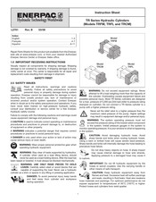 Enerpac TRFL Manual De Instrucciones