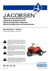 Textron JACOBSEN Sand Scorpion Manual De Seguridad Y Operacion