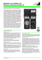 Gossen MetraWatt METRAHit 18C Guia De Inicio Rapido