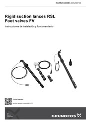 Grundfos FV Serie Instrucciones De Instalación Y Funcionamiento
