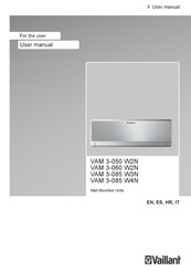 Vaillant VAM 3-085 W3N Manual De Instrucciones