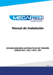 MEGA RED PE4 Serie Manual De Instalación