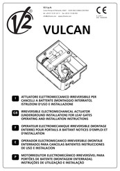 V2 VULCAN Instrucciones De Uso E Instalación