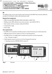 Abicor Binzel EWR Manual De Instrucciones