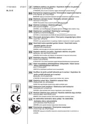 ST BL 2.6 E Manual De Instrucciones