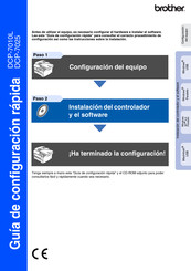 Brother DCP-7025 Guía De Configuración Rápida