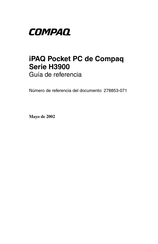 HP Compaq H3900 Guía De Referencia