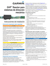 Garmin GHR Instrucciones De Instalación