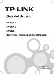 TP-Link MC210CS Guia Del Usuario