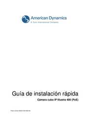 Tyco ADCi400-X001 Guía De Instalación Rápida