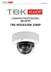 TBK vision TBK-MD5833EIR 1080P Manual De Uso