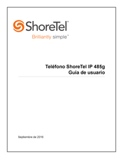 ShoreTel 480g Guía De Usuario