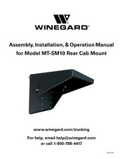 Winegard MT-SM10 Manual De Ensamblaje, Instalación Y Funcionamiento