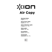 ION Air Copy Guia De Inicio Rapido