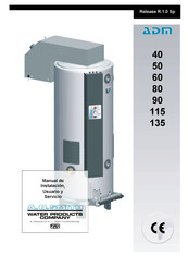 AOSmith ADM 90 Manual De Instalación, Usuario Y Servicio