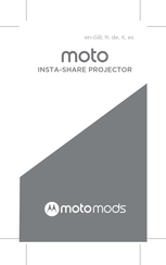 Motorola Moto Mod Manual De Instrucciones