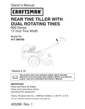 Craftsman 917.299180 Manual De Instrucciones