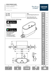 Grohe SENSE GUARD 22 513 Manual De Instrucciones