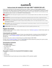 Garmin GMR 1200 Instrucciones De Instalación