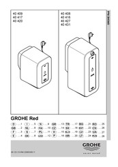 Grohe Red 40 416 Manual De Instrucciones