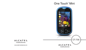 Alcatel One touch Mini OT-708 Manual De Instrucciones