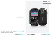 Alcatel Onetouch 870A Manual De Instrucciones