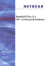 NETGEAR ReadyNAS Duo NV+ v2 Manual De Hardware