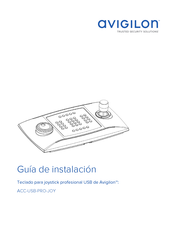 Avigilon ACC-USB-PRO-JOY Guia De Instalacion