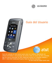 LG AT&T GU292 Guia Del Usuario