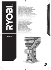 Ryobi R18TR Traducción De Las Instrucciones Originales