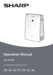 Sharp UA-HG30E Operación Manual