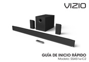 Vizio S5451w-C2 Guia De Inicio Rapido