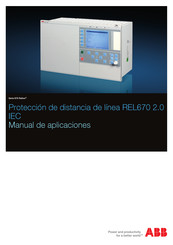 ABB REL670 2.0 IEC Manual De Aplicaciones