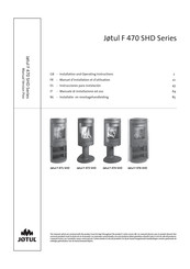 Jøtul F 474 SHD Instrucciones Para Instalación