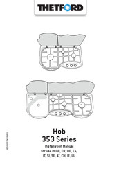 Thetford SHB353 Serie Manual De Instalación