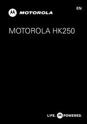 Motorola HK250 Manual De Instrucciones