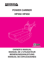 Honda HP350 Manual De Explicaciones