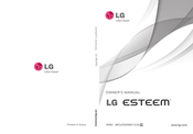 LG ESTEEM Manual De Instrucciones