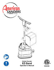 Amano American Sanders EZ-Sand Manual Del Operador