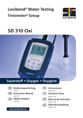 Lovibond Tintometer SD 310 Oxi Manual De Instrucciones