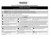 Toto Acrylic Instrucciones De Instalación