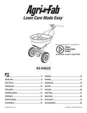 Agri-Fab 45-04622 Manual De Instrucciones