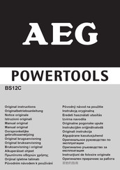 AEG BS12C Manual De Instrucciones