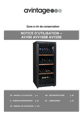 Avintage AVV168B Manual De Utilización